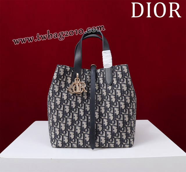 Dior专柜新款迪奥高仿原单藤格纹图案Toujours竖版手袋时尚托特购物包 djfk1678